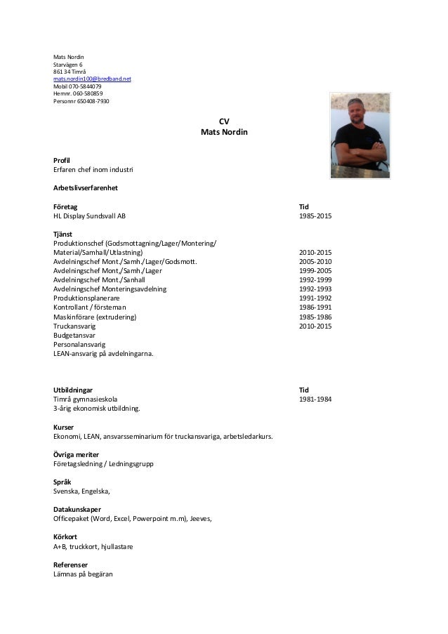 fredrik virtanen cv cv mats nordin fredrik virtanen cv cv mats nordin