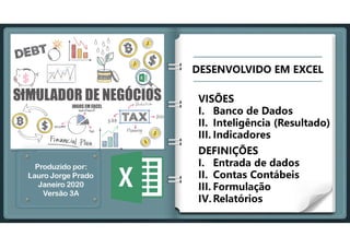 SIMULADOR DE NEGÓCIOS EM EXCEL