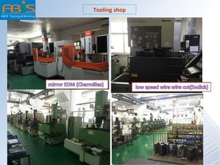 Tooling shop
 