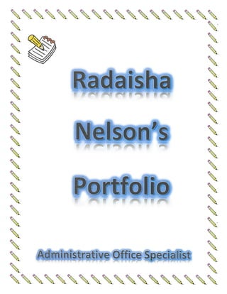 Radisha Nelson portfolio