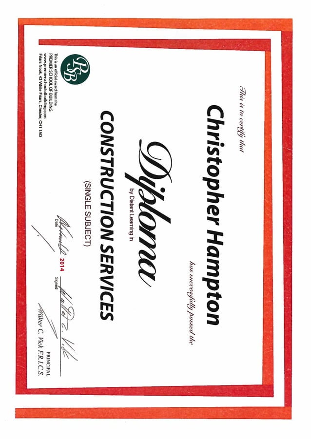 Construction Services Diploma | PDF
