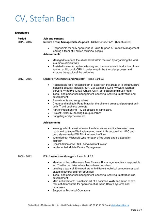 Stefan Bach Cv V11 Eng