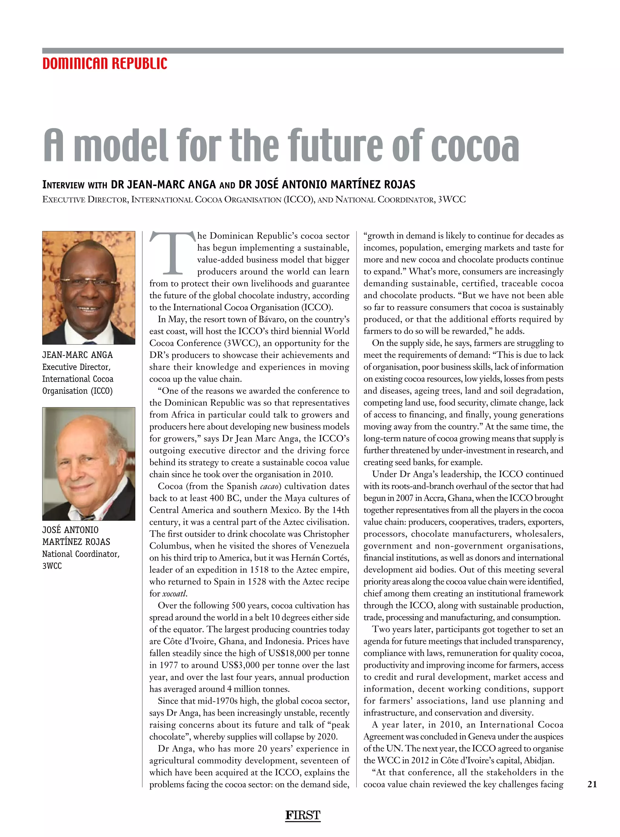 FIRST Dominican Republic Report 2016 | PDF