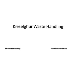 File1-Kieselghur dewatering plant