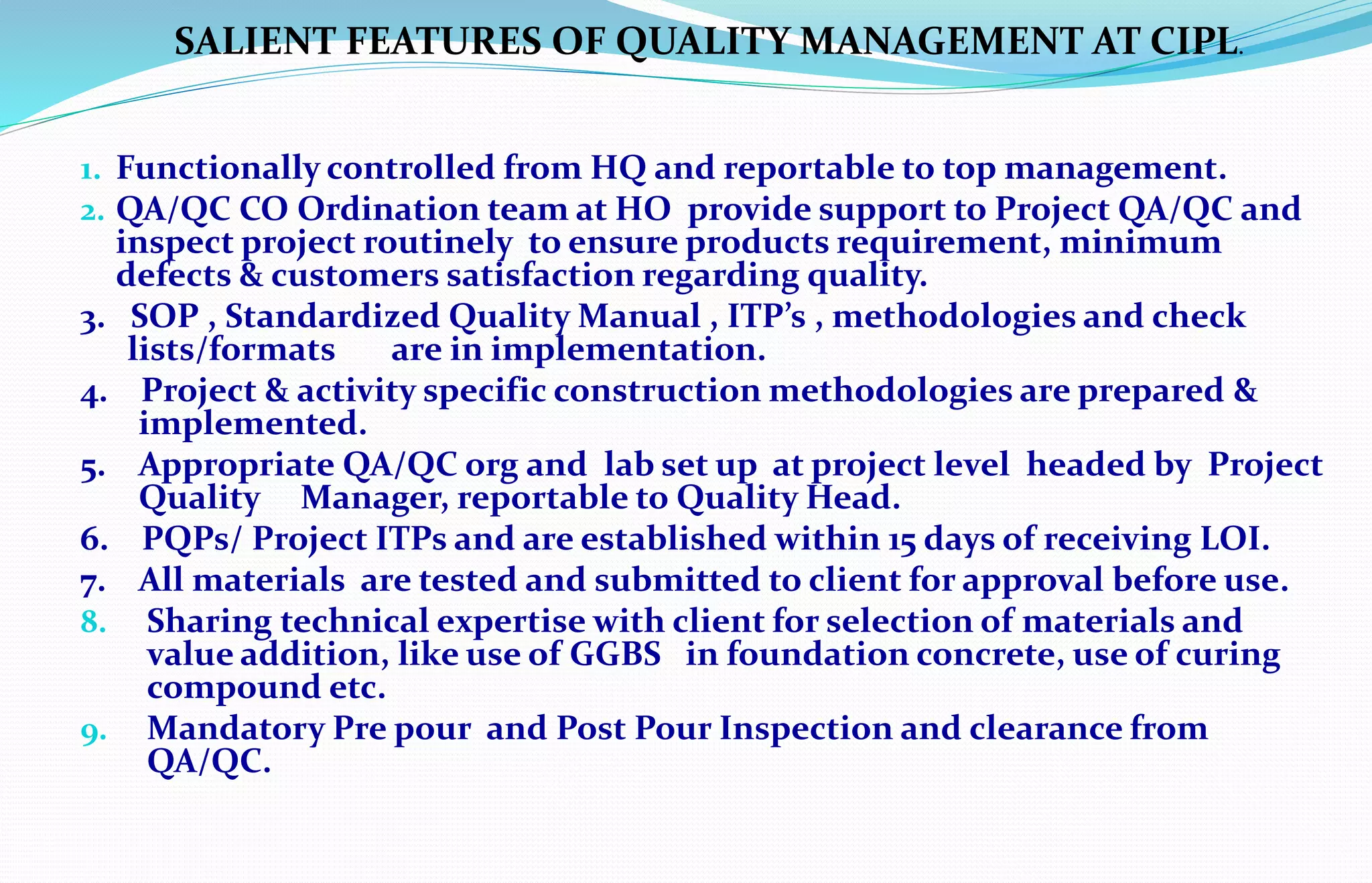 Standard Quality@CIL | PPTX