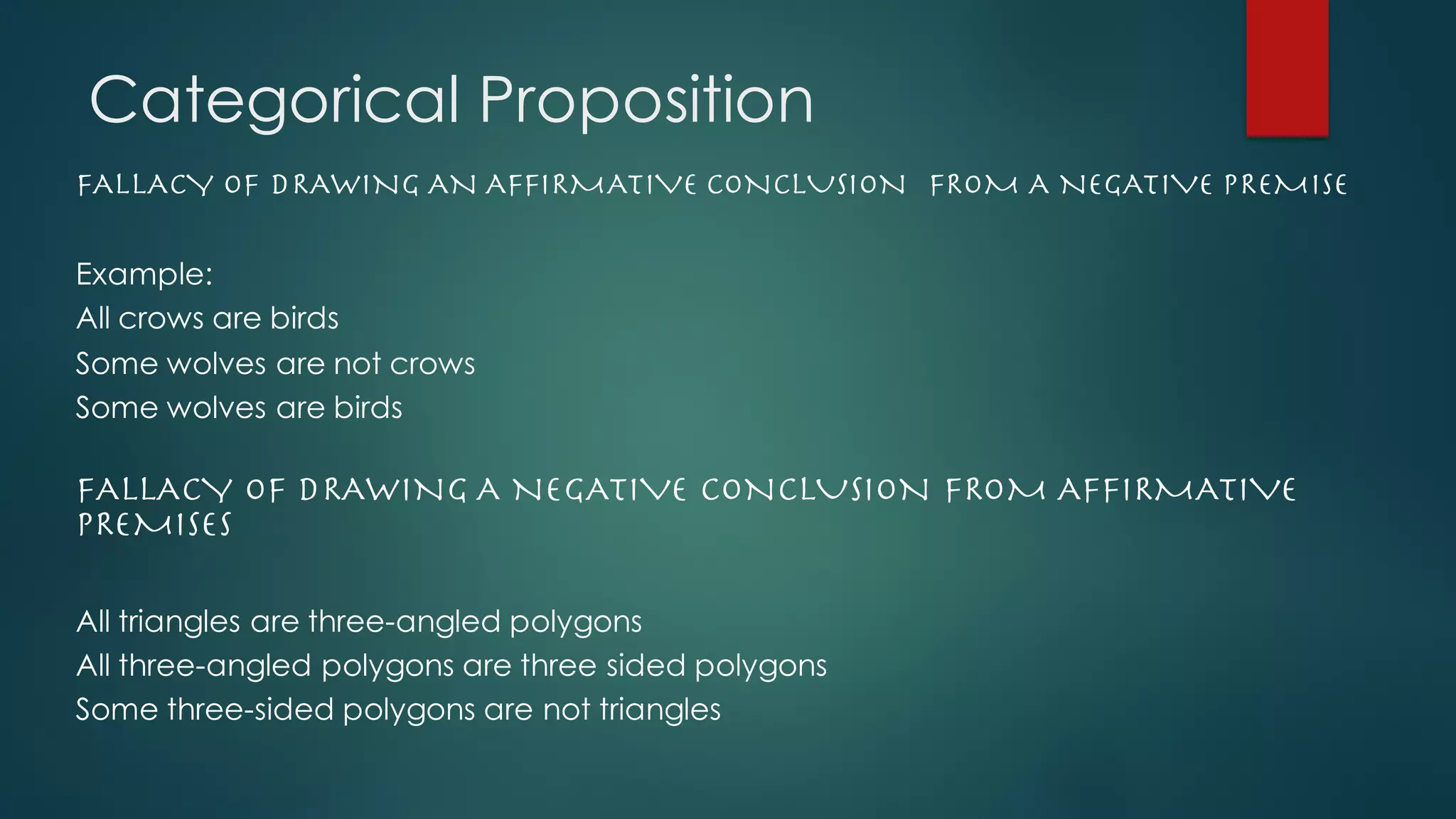 Categorical Syllogism-MCM | PDF