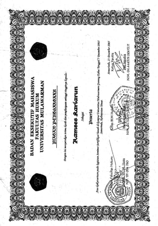 sertifikat kuliah umum