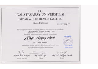 GSÜ Diploma pdf