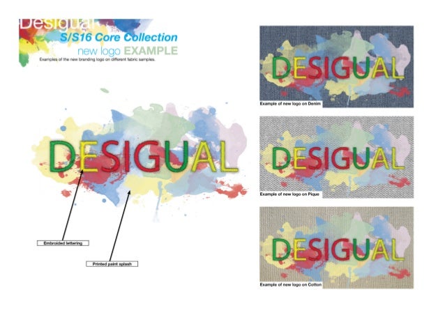 Improved Range And Logo For Desigual
