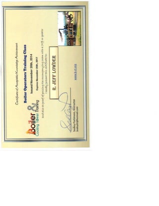 Boiler Certificate.PDF