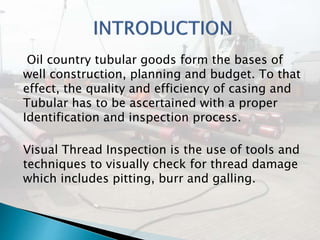 VISUAL INSPECTION pt 2 | PPTX
