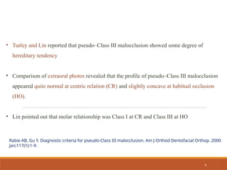 CLASS III MALOCCLUSION INTRO DEFINATION.pptx