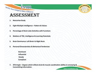 dermatoglyphics multiple intelligence test | PDF