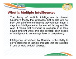 dermatoglyphics multiple intelligence test | PDF