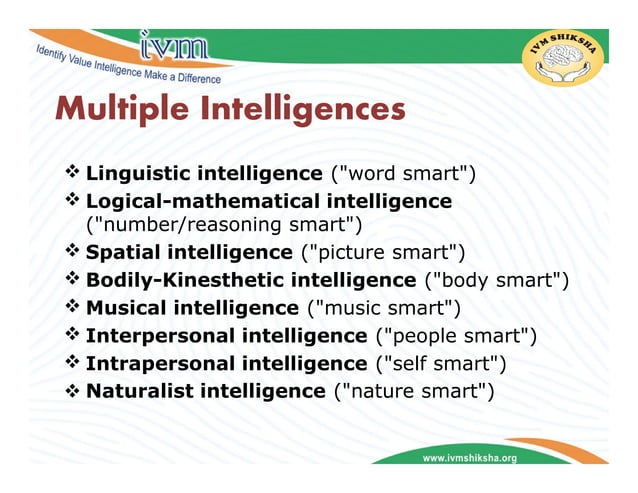 dermatoglyphics multiple intelligence test | PDF