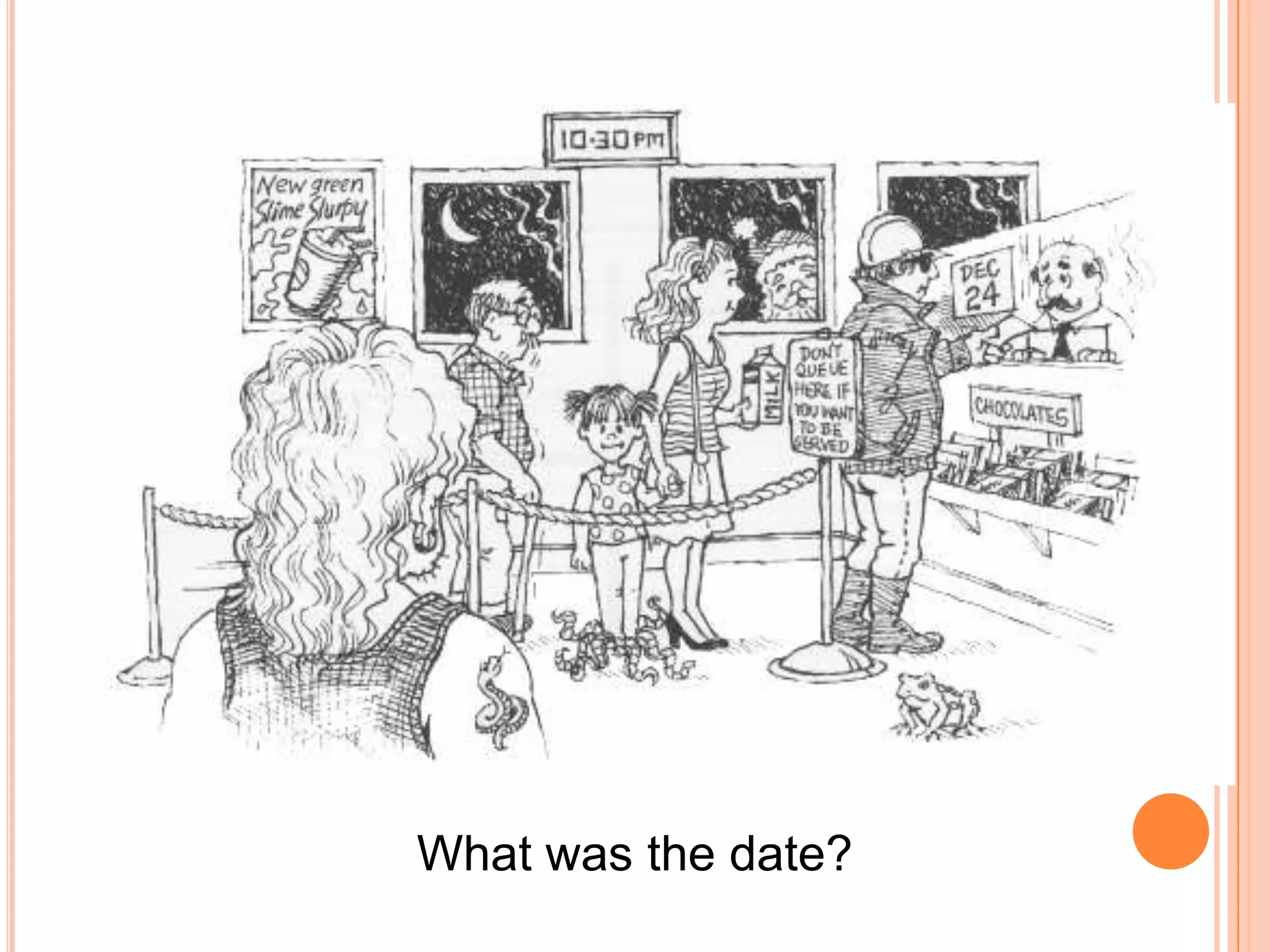 What was the date?