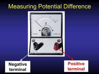 9 current, potential difference & resistance hbl (edited ) | PPTX