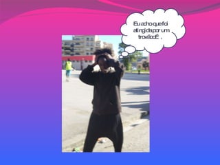 Eu acho que foi atingida por um trovãoo….  