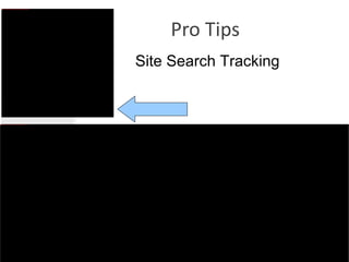 Pro Tips Site Search Tracking 