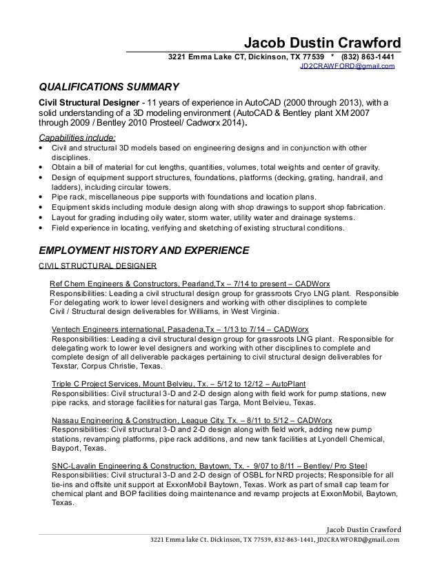 jacob dustin crawford resume