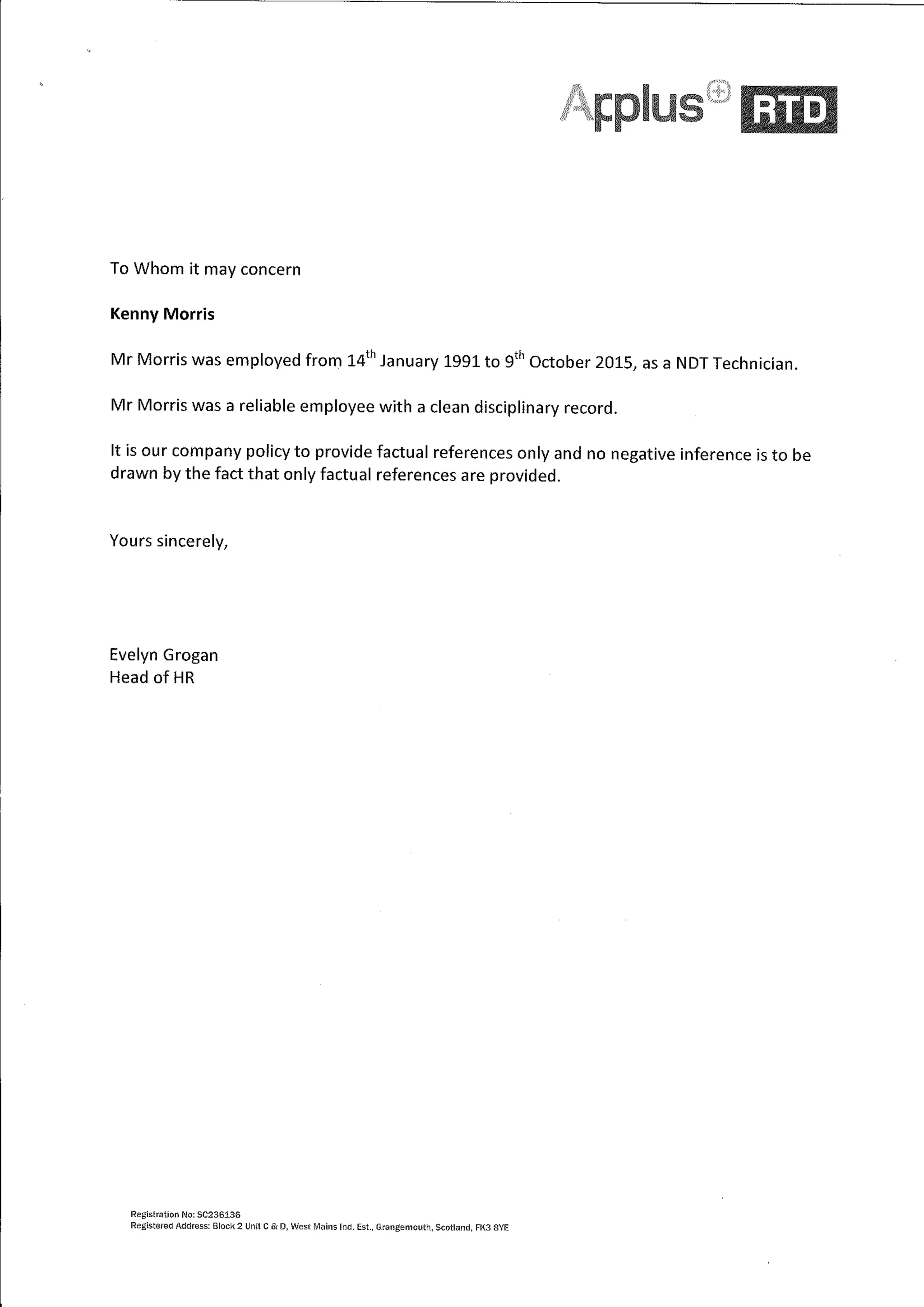 applus reference | PDF