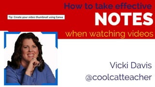Tip: Create your video thumbnail using Canva
 