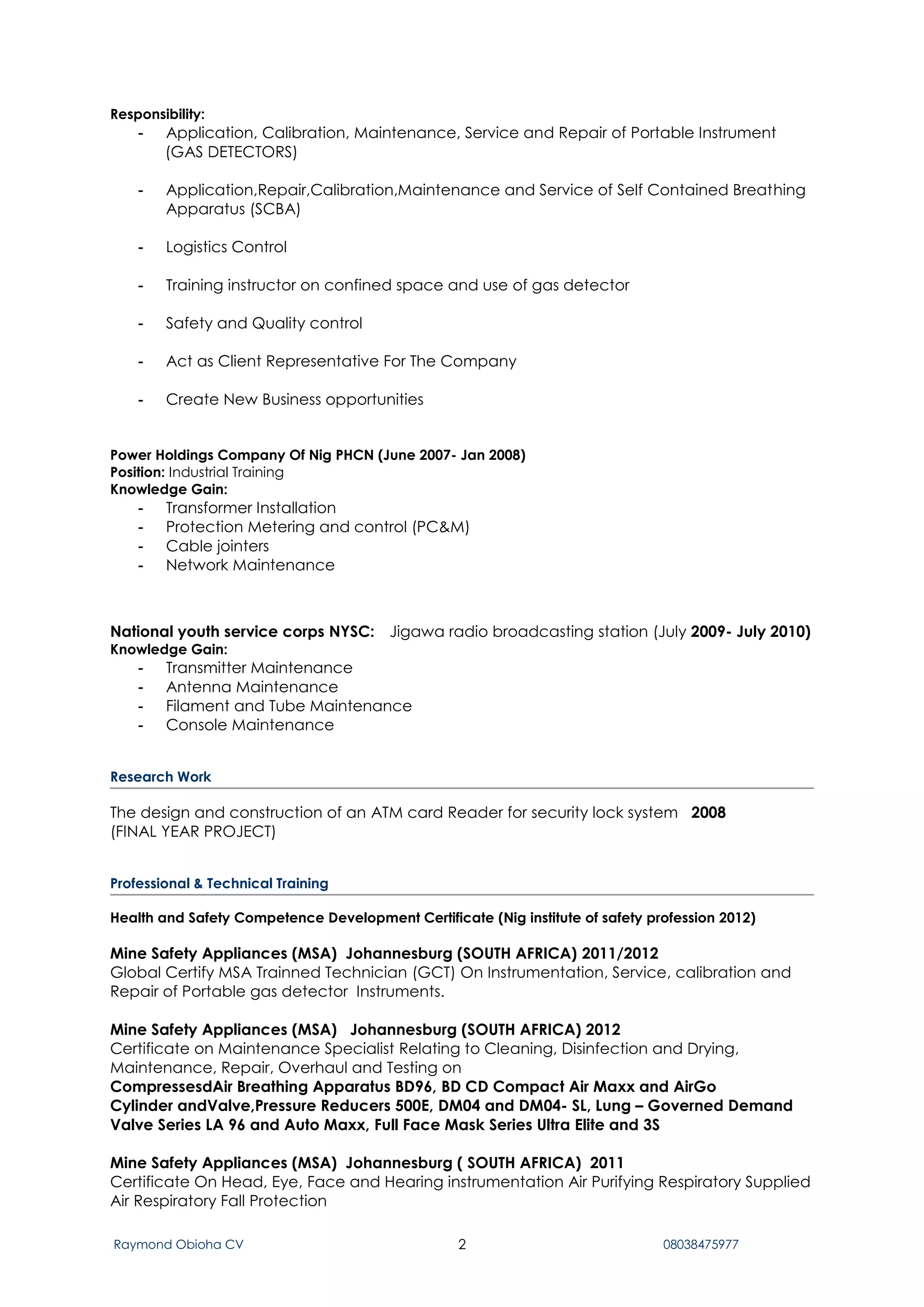 Rayz cv new pdf | PDF