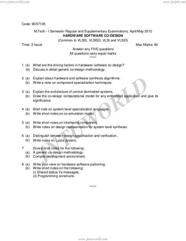 9 D57105 Hardware Software Co Design - 