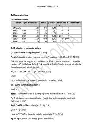 A.2. CALCULATION SUMMARY C3 | PDF | Civil Engineering Industry | Industries