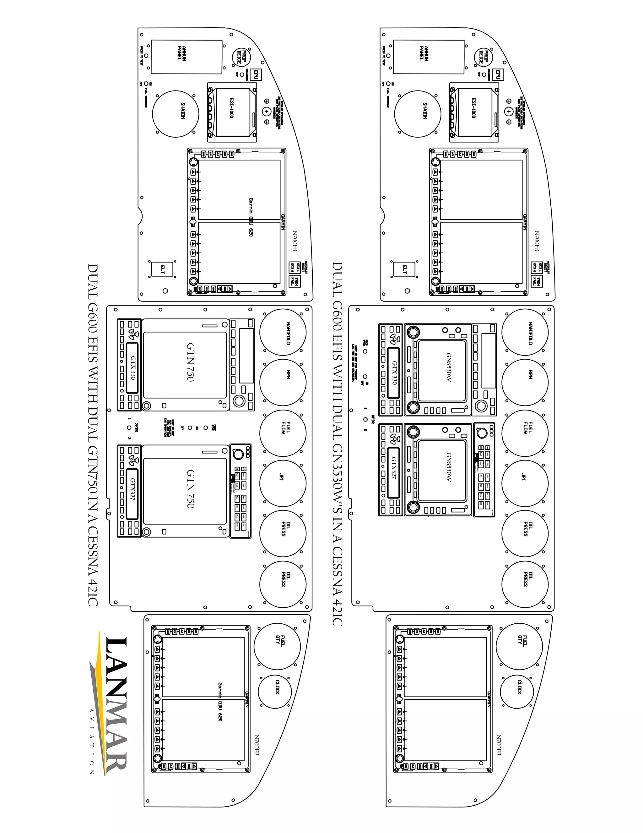 Cessna 421 panel 2 REV E Model (2) PDF