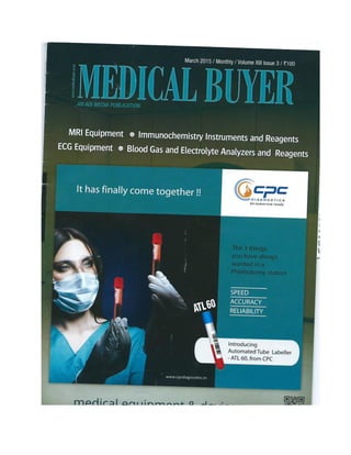 ECG Publication Medical Buyer March 2015