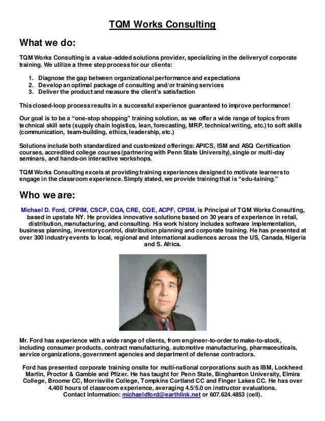 tqm flyer 2016 communication works gamble