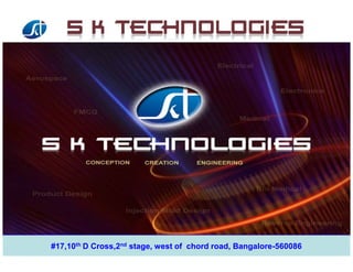#17,10th D Cross,2nd stage, west of chord road, Bangalore-560086
 