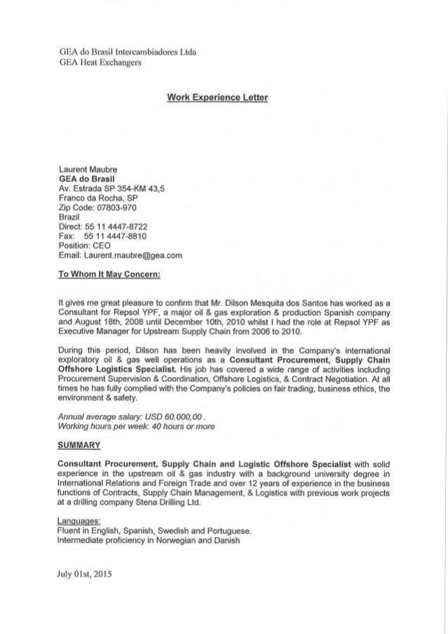 cba business template 1 Experience Rev1 Reposl YPF Work Letter cba business template 1 Experience Rev1 Reposl YPF Work Letter