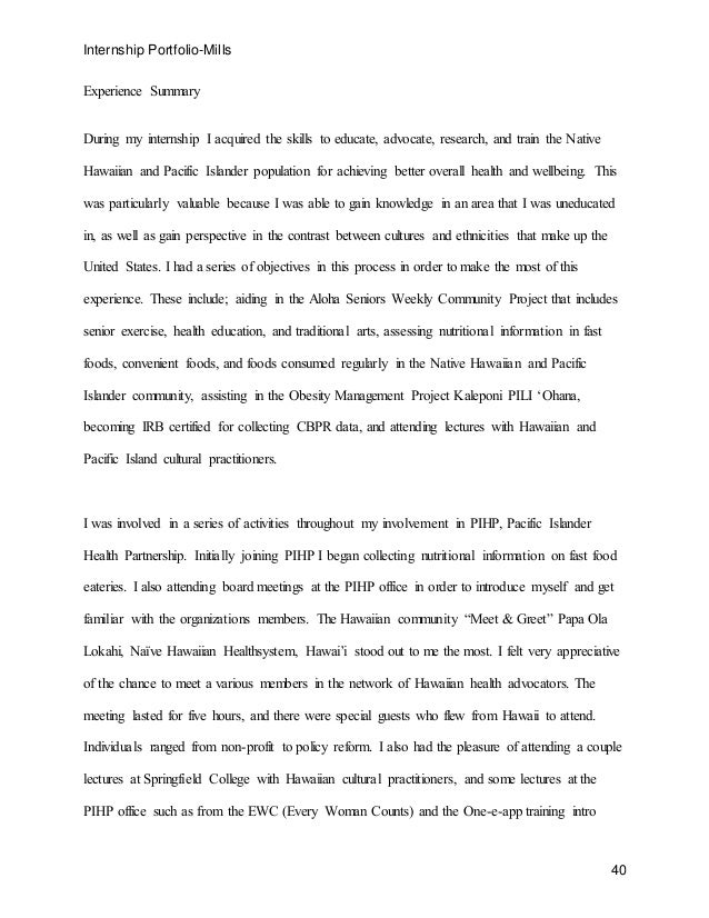 my internship experience essay under fontanacountryinn com my internship experience essay