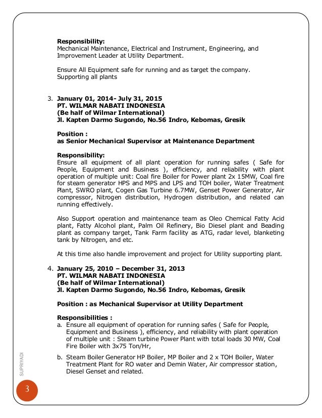 power plant mechanical engineer resumes