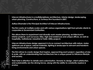 Intecon Infra Presentation_R12 | PDF