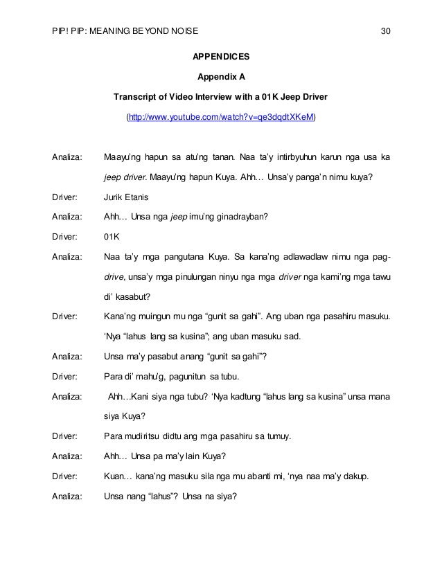 pip pip meaning beyond