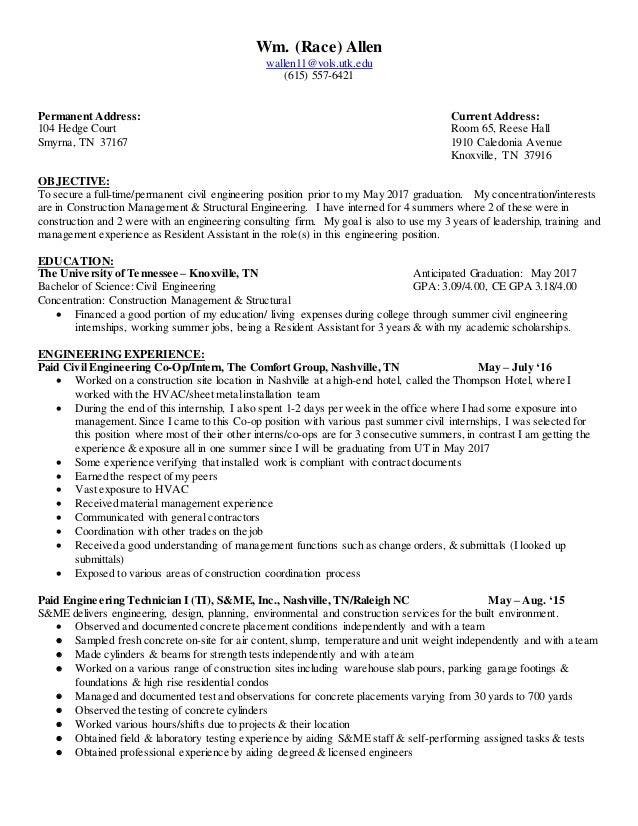 Race Allen Resume Oct 16 16 Race Allen Resume Oct 16 16