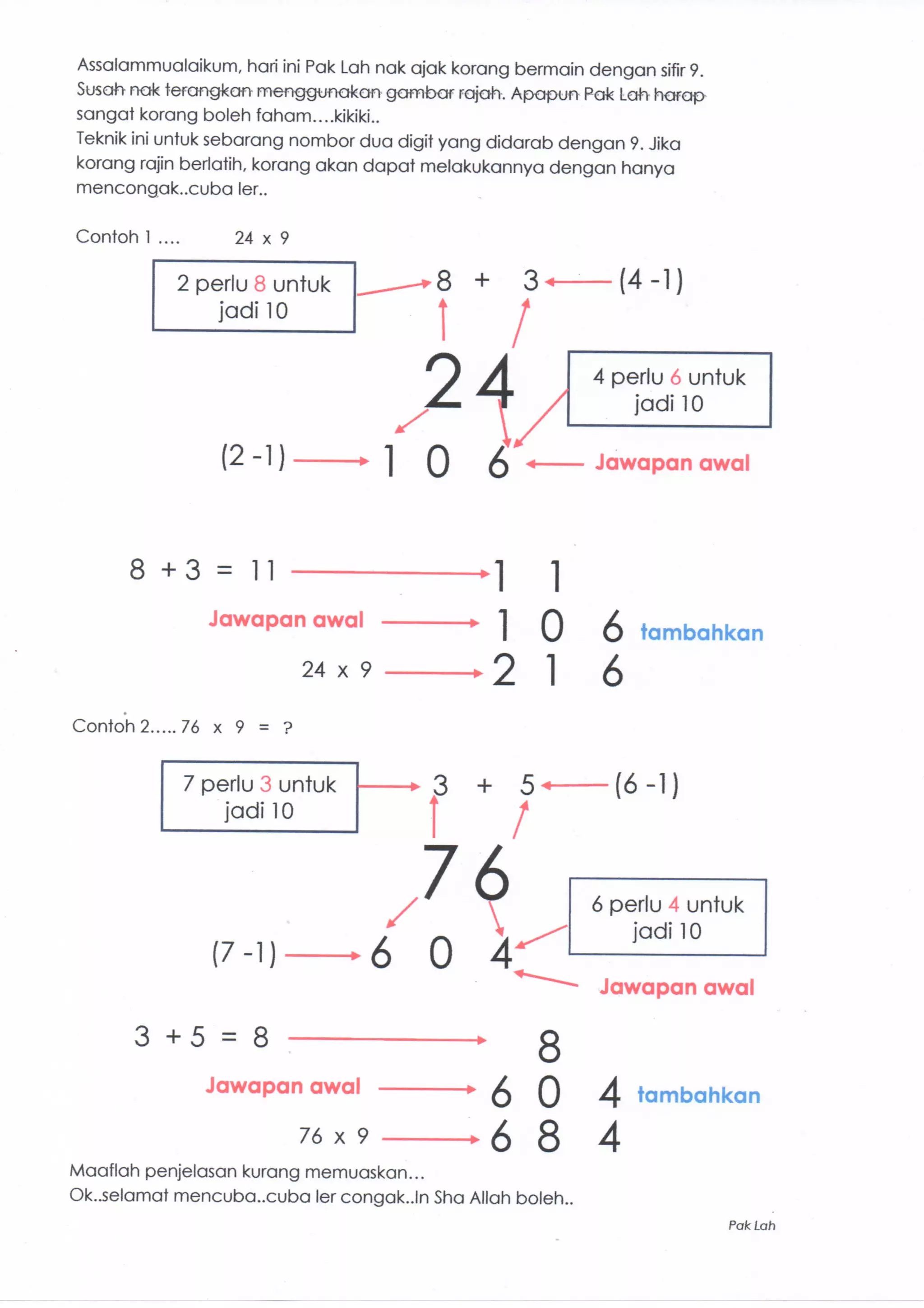 9 Darab Sebarang Nombor 2 Digit Pdf