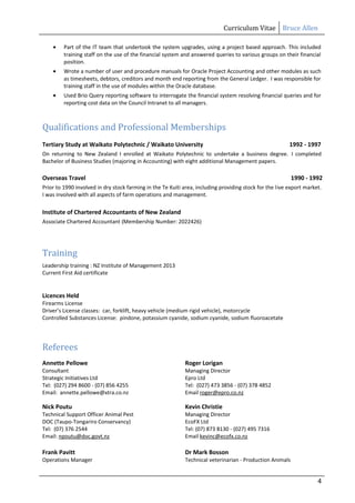 CV Bruce Allen 22816 | DOC