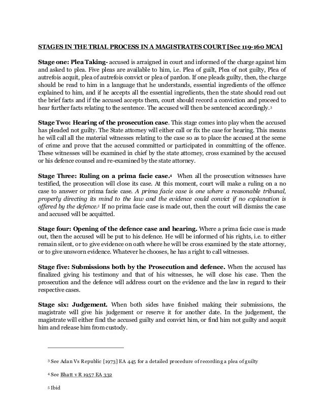 summary of the case for the defence summary of the case for the defence
