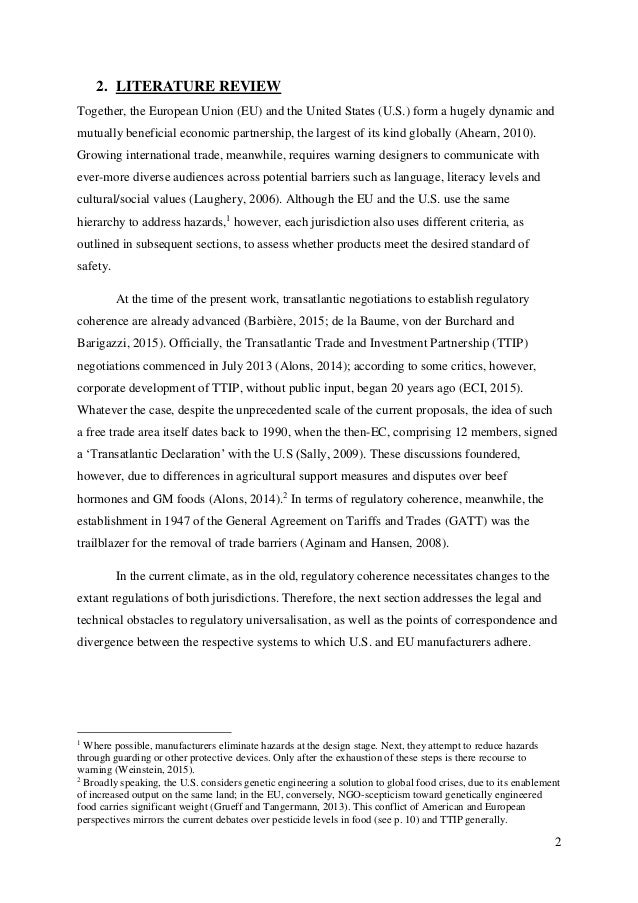 Dissertation on the impact of euro