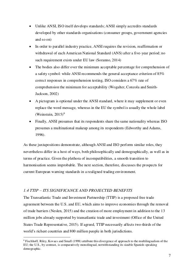 Dissertation on the impact of euro