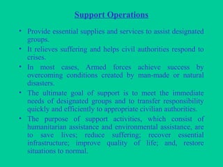 ARMY'S ROLE IN DISASTER MANAGEMENT | PPT