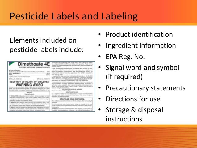 managing retailers owned brands under fifra rev 6 pesticide labels