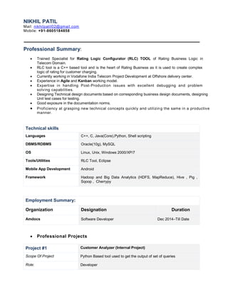 Resume | PDF
