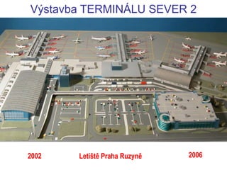 Výstavba TERMINÁLU SEVER 2
Letiště Praha Ruzyně2002 2006
 