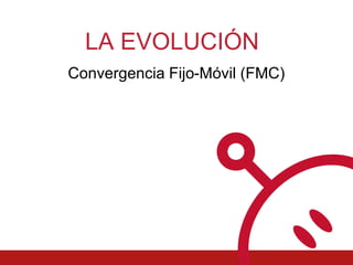 LA EVOLUCIÓN
Convergencia Fijo-Móvil (FMC)
 