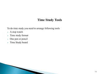 Analysis of sewing section efficiency by using time study technique in ...
